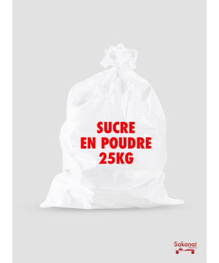 SAC SUCRE EN POUDRE 25KG