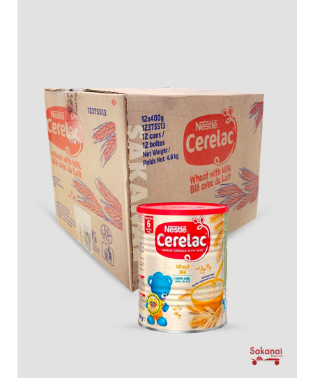 12*400G WHEAT CERELAC...