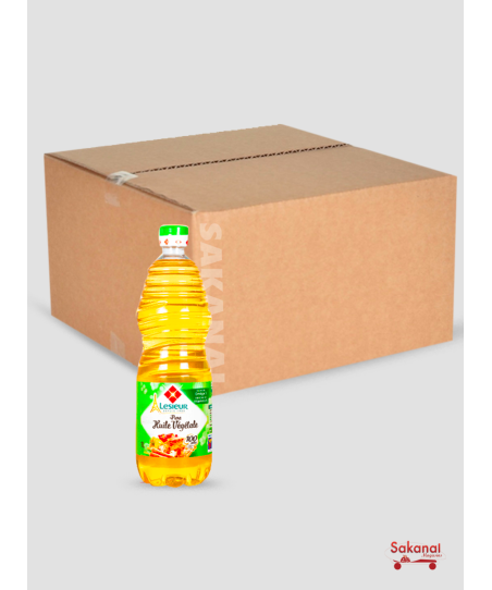 12*1L LESIEUR OIL CARDBOARD