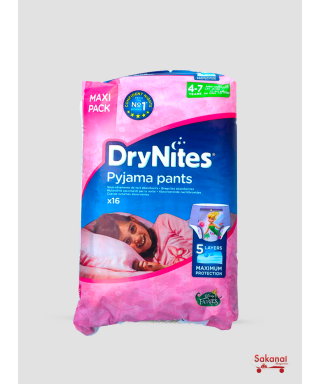 SLIP DRYNITES 4/7 FILLE 16...