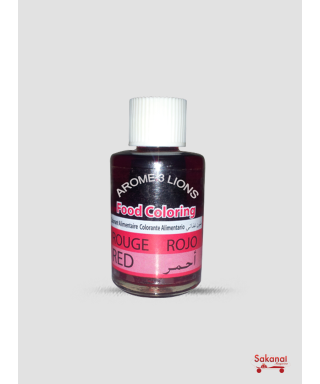 30ML 3 LIONS RED COLORING