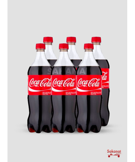 6*1.25L SOFT PET COCA COLA...