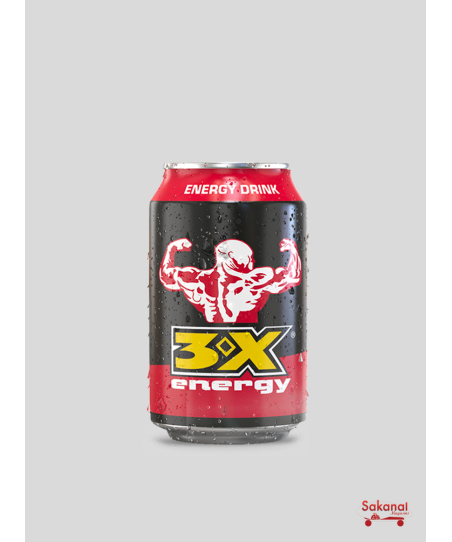 3X 250ML ENERGY DRINK
