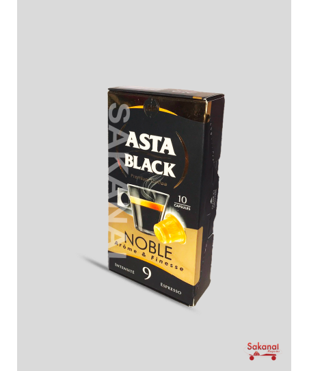 CAFE ASTA BLACK NOBLE 10X5G