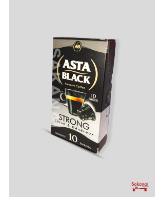 CAFE ASTA BLACK STRONG 10X5G
