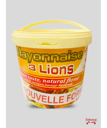 MAYONNAISE 3 LIONS SEAU 5KG