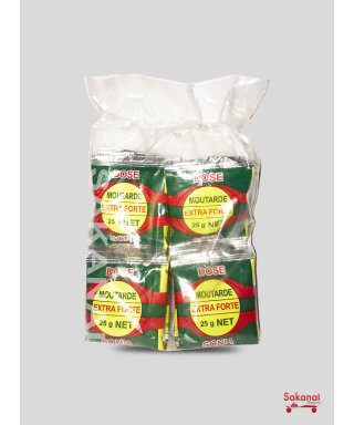 MOUTARDE SONIA SACHETS 12* 25G