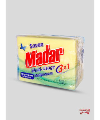 250G PIECES MADAR YELLOW SOAP