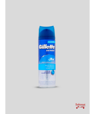 GILLETTE SHAVE GEL MOISTR 7 OZ