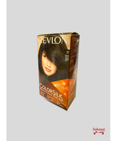 REVLON CLRSLK 11 SOFT BLACK