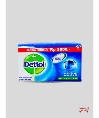 DETTOL SAVON ACTIVE 105G