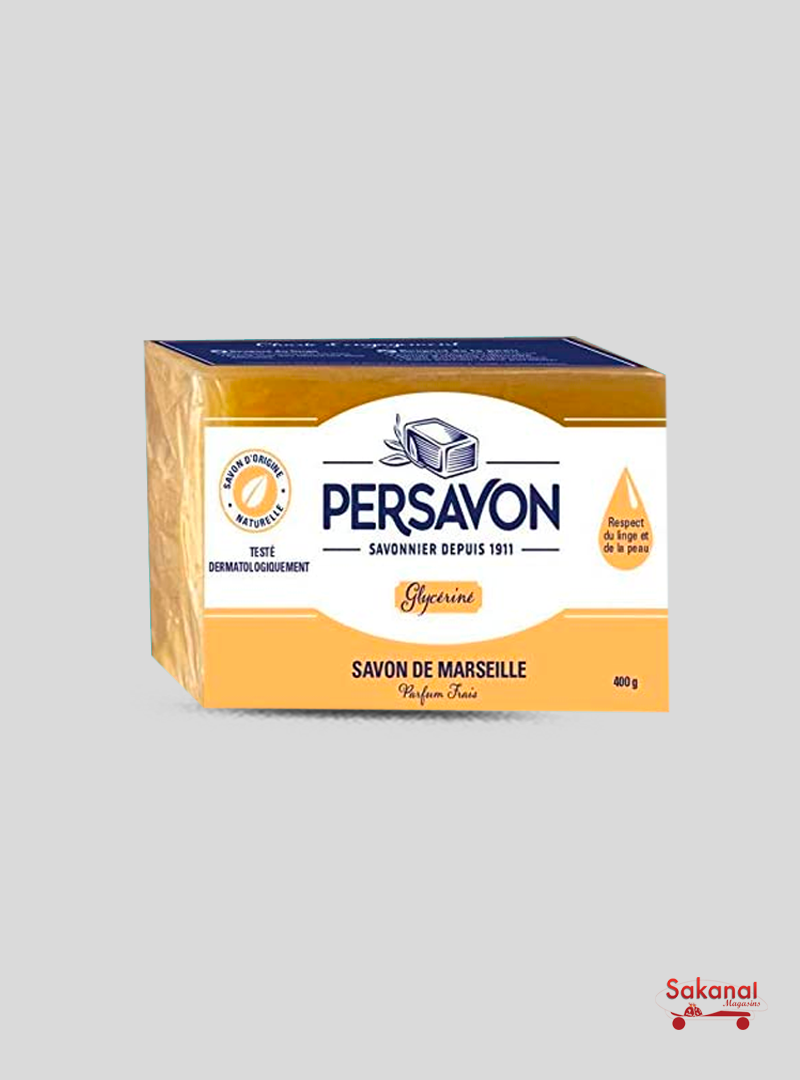 Achetez, Persavon Savon de Marseille glycériné 400g