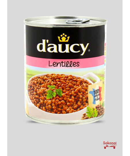 CONSERVE DAUCY LENTILLE 4/4...