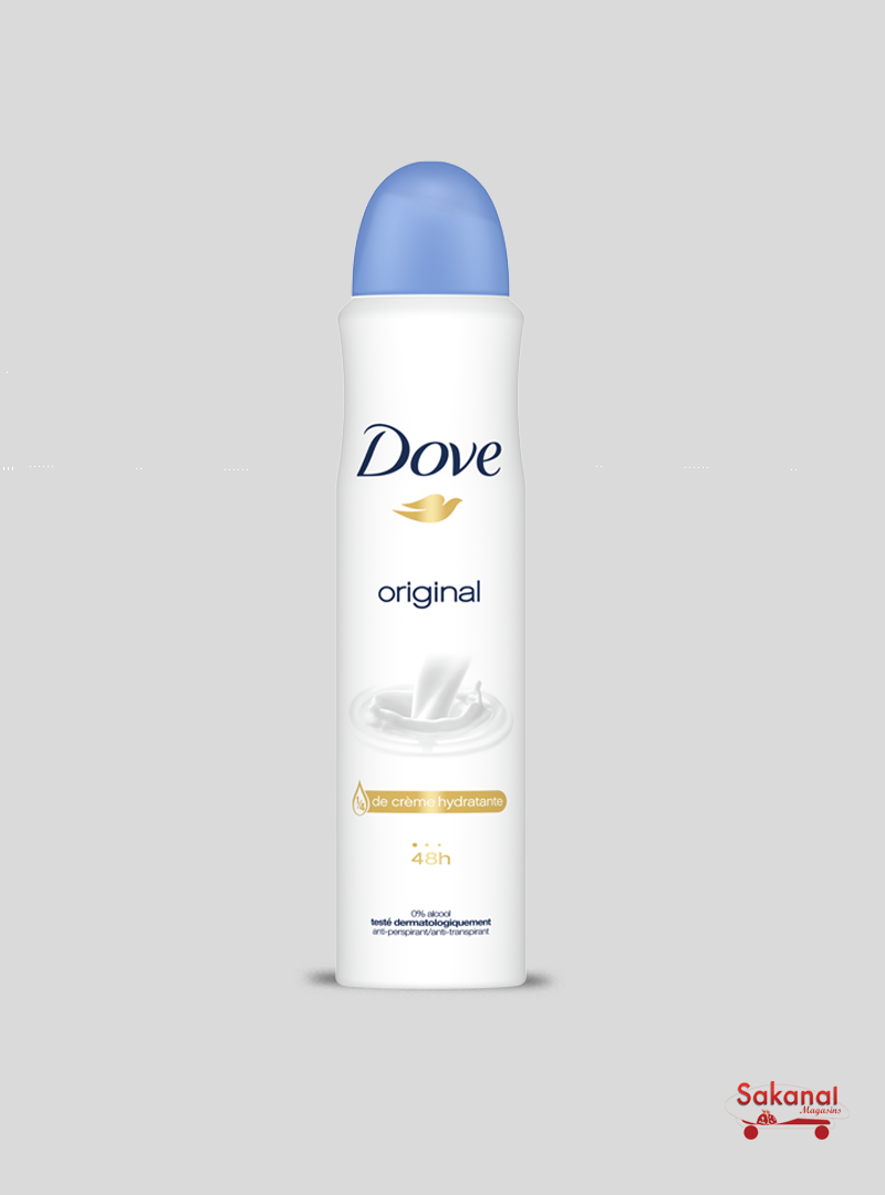 DEODORANT DOVE SPRAY APORIGINAL 150ML