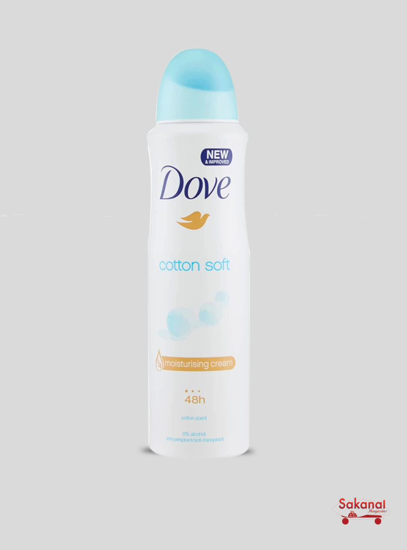DEODORANT DOVE SPRAY AP SPR COTTON 150ML