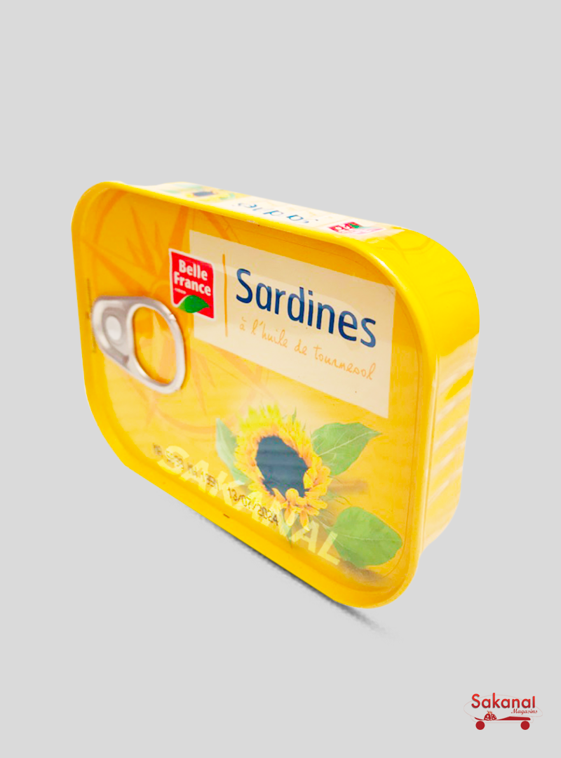 Lot 20x Sardine à l'huile de soja - Boîte 125g