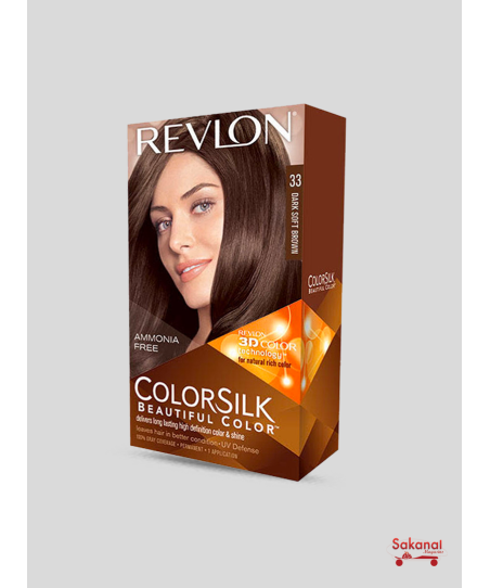 REVLON CLRSLK 33 DRK SOFT BRN