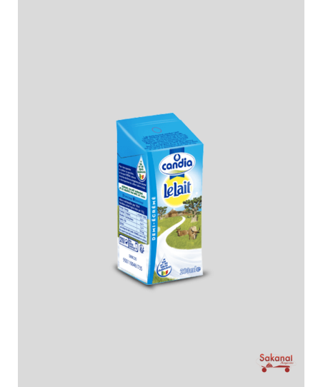 200ML CANDIA SEMI-SKIMMED MILK