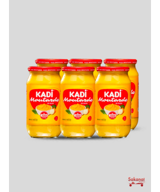 CARTON MOUTARDE KADI 6X1KG