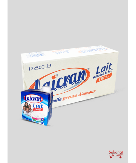 12* 500ML LAICRAN WHOLE...