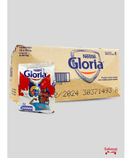 12*370G POWDER GLORIA MILK...