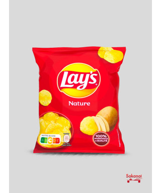 CHIPS LAYS NATURE 75G