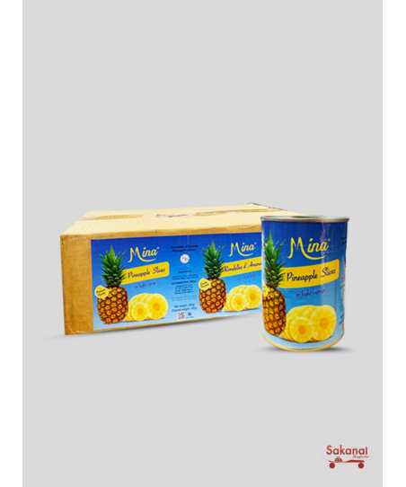 CARTON ANANAS TRANCHES...