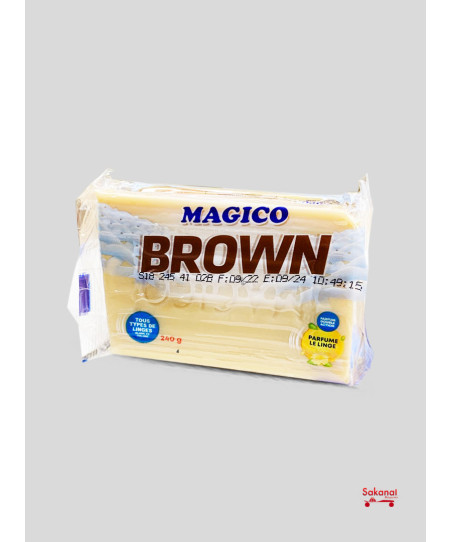 240G BROWN MAGICO SOAP