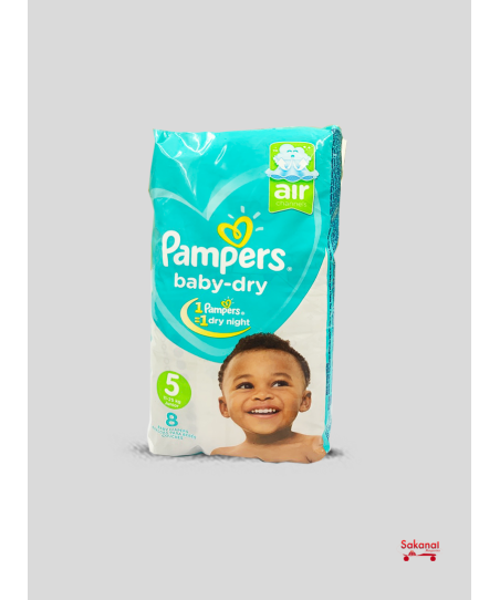 COUCHE PAMPERS JUNIOR N.5...