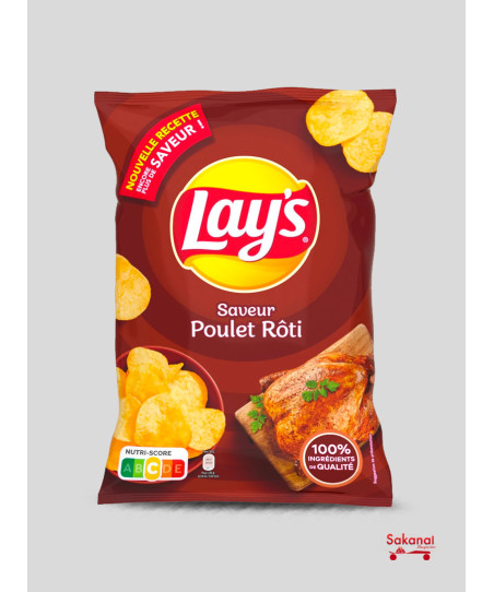 CHIPS LAYS POULET ROTI 27.5G