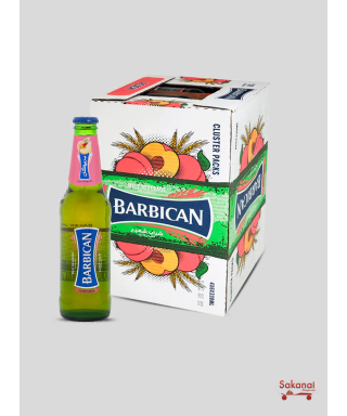 24*330ML PEACH BARBICAN DRINK