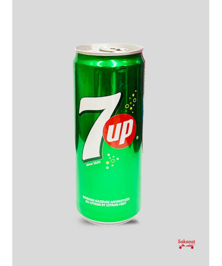 330ML 7UP CARBONATED CAN DRINK