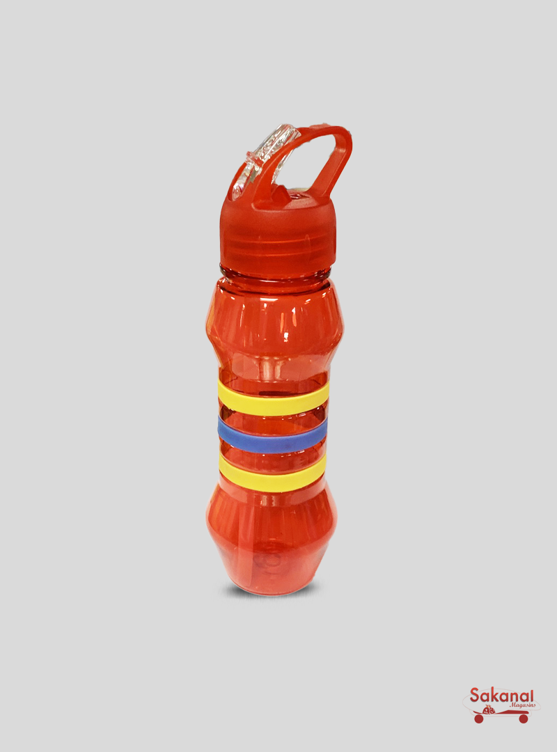 Bouteille d'eau pour enfants 14oz  en plastique anti-fuite sans bpa avec  paille - DIAYTAR SÉNÉGAL