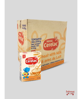 36*250G WHEAT CERELAC...