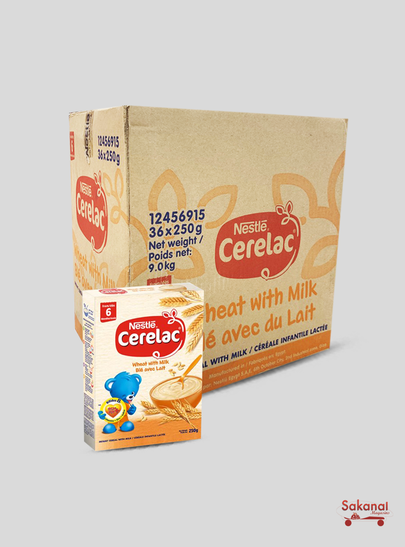 CERELAC BLE ET LAIT - NESTLE [250G] 