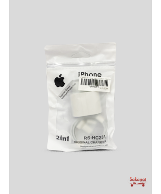 IPHONE 12W CHARGER & C...