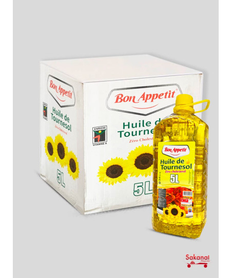 4*5L BON APPETIT  SUNFLOWER...