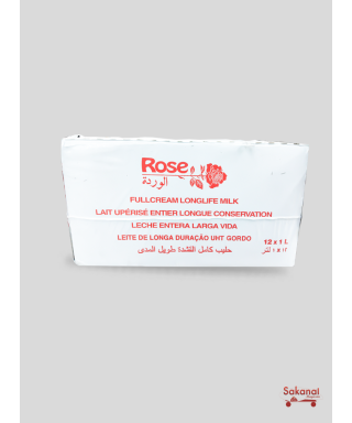 CARTON LAIT ROSE ENTIER 12*1L