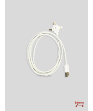 CABLE TELEPHONE IPHONE 3IN1...