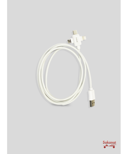 CABLE TELEPHONE IPHONE 3IN1...