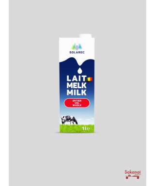 1L BRICK SOLRAC WHOLE MILK