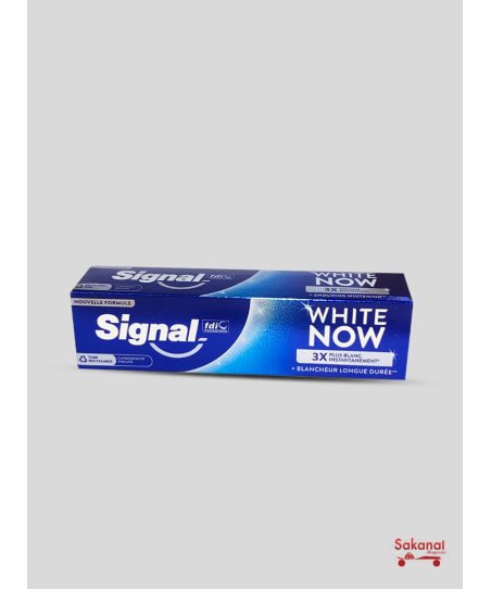 75ML WHITE NOW SIGNAL...