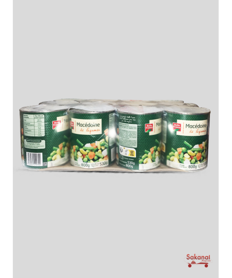 CARTON MACEDOINE BF 12*800G