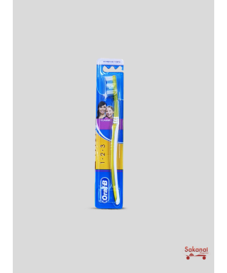 ORAL B 123 TOOTHBRUSH