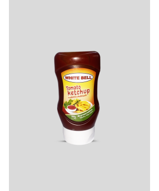 KETCHUP TOMATE WHITE BELL 350G
