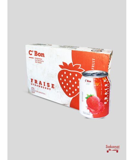 24*250ML STRAWBERRY FRUIT...