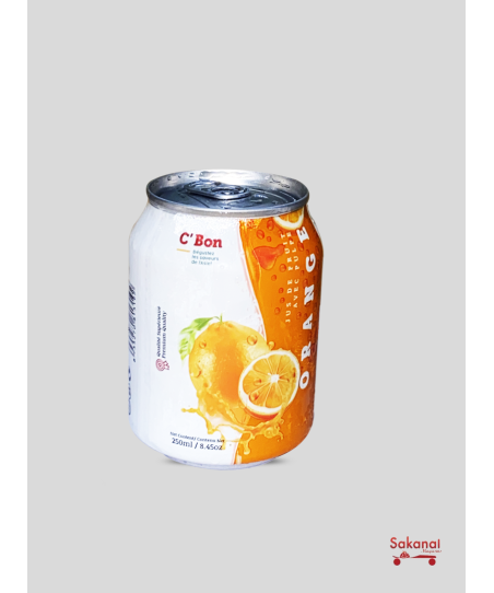 250ML FRUIT ORANGE JUICE CAN