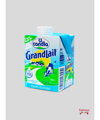 LAIT CANDIA DEMI-ECREME 500ML