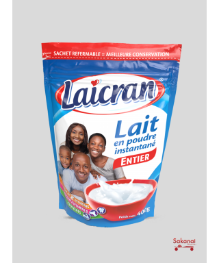 LAIT EN POUDRE LAICRAN 400G