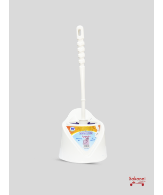 BROSSE WC COULEUR +POT PANDORA